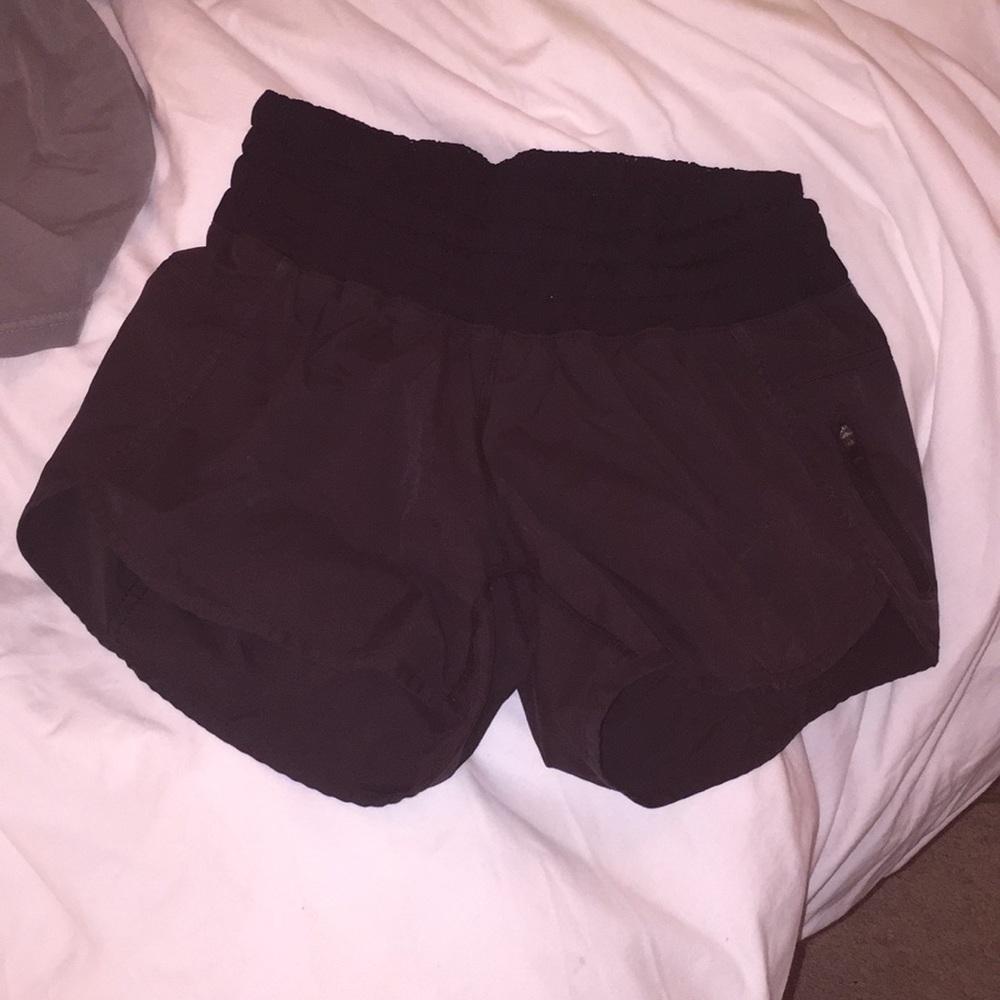 Black lululemon shorts